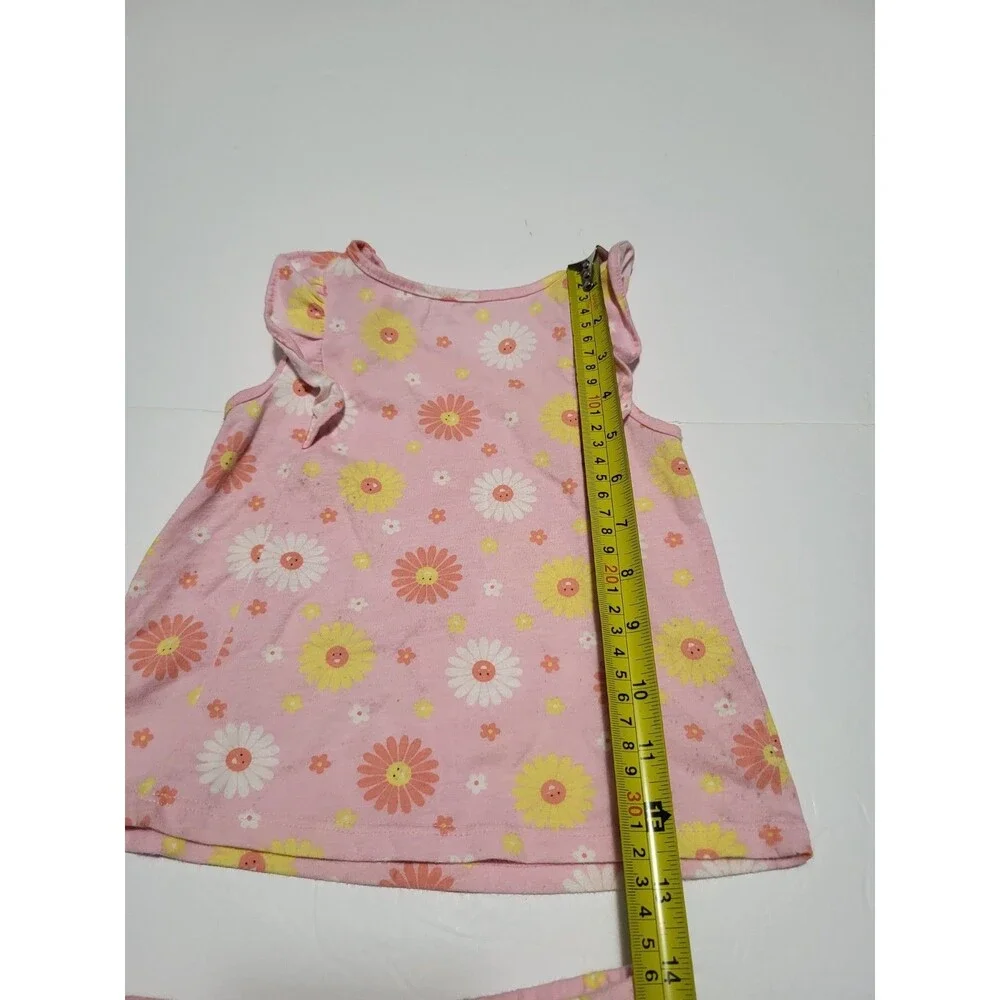 (#9) The Childer's Place Girl Pink Top & Skirt Outfit Toddler 2T